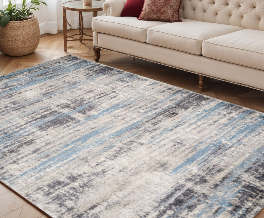 HomeRoots Medallion Area Rug