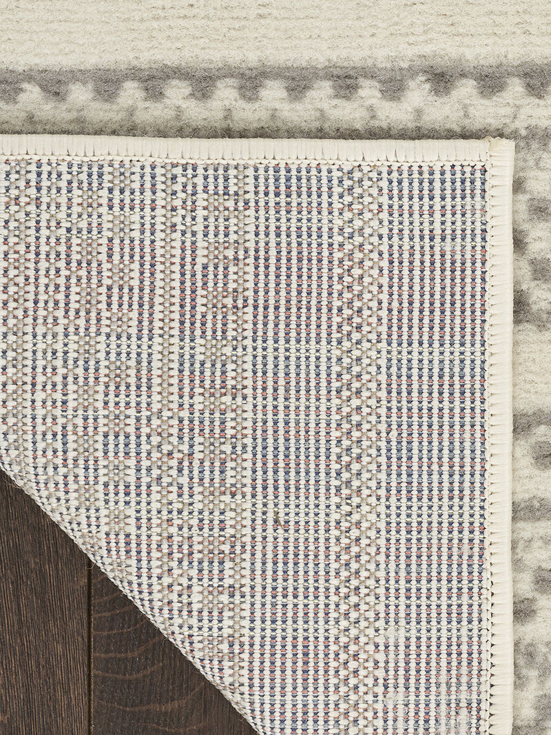 Grafix GRF41 Ivory/Gray 5'3" x 7'3" Rug