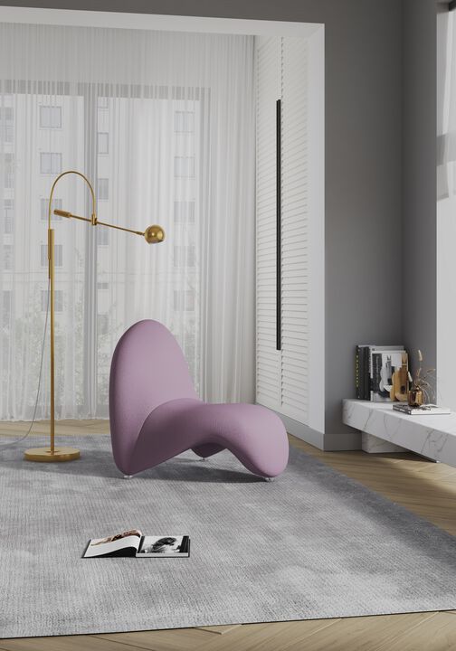 MoMa Purple Accent Chair