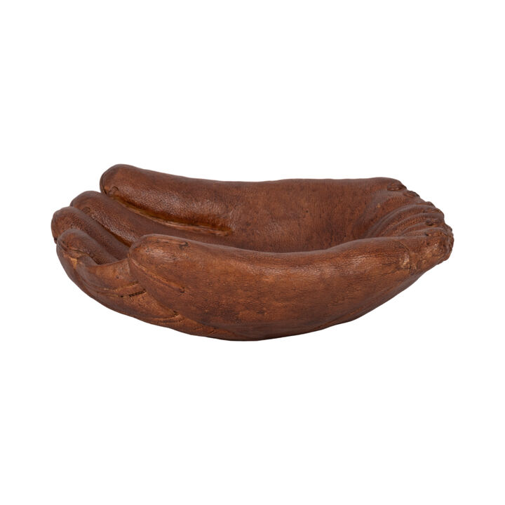 12" Baseball Glove, Brown