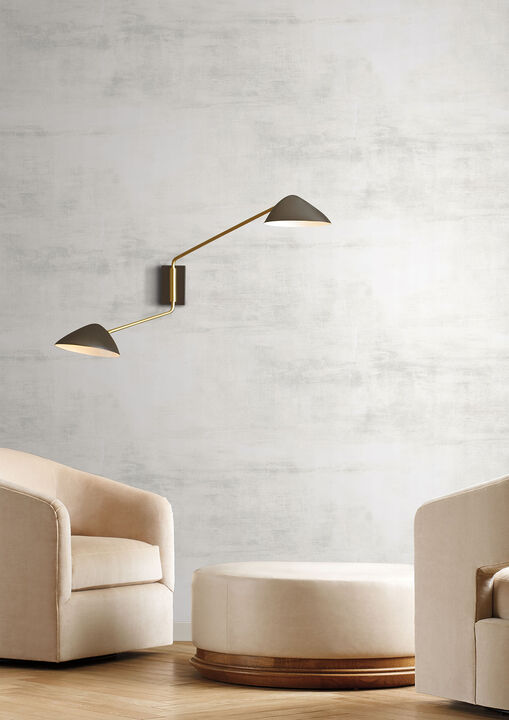 Salt Flats White & Grey Wallpaper