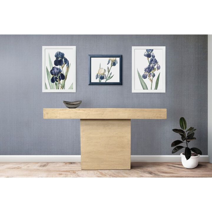 Flagstaff Console Table in Stone Natural