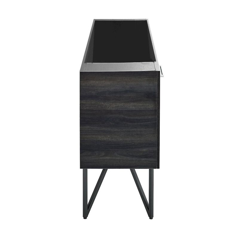 Annecy 60 Black Walnut Bathroom Vanity Cabinet Only (SM-BV226) image number 2