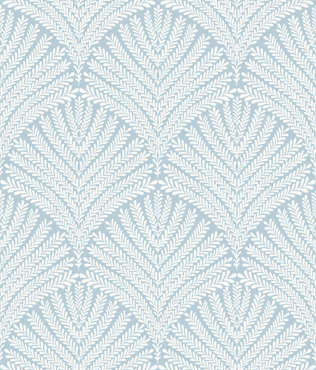 Beachcomber Blue & White Wallpaper