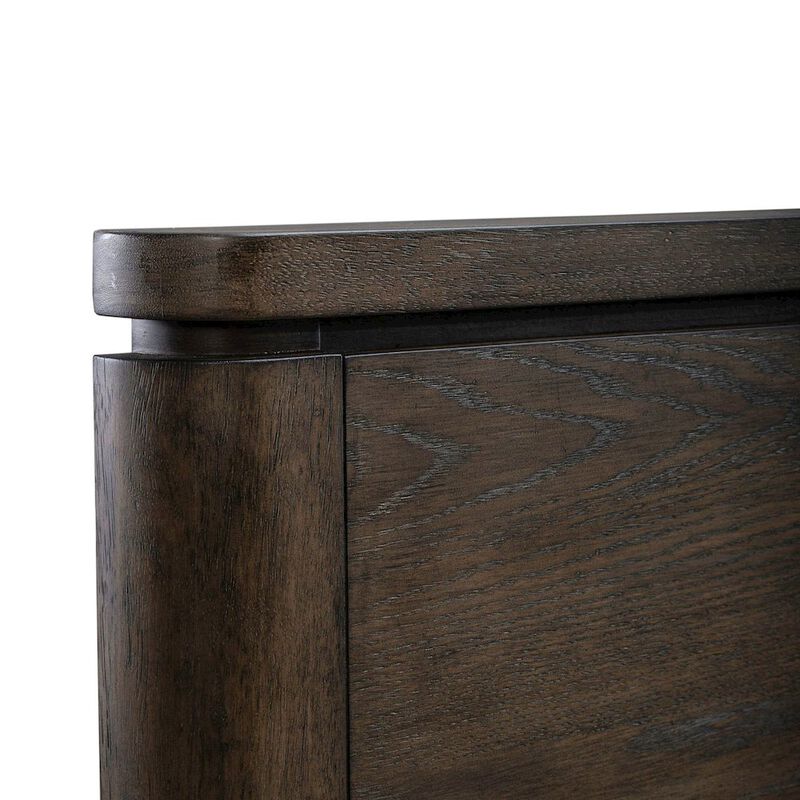 Liberty Furniture Cascade Falls Queen Panel Bed with LED Touch Light - Satin Espresso Oak image number 9