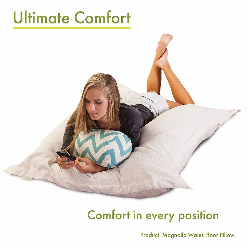 Majestic Home Goods Villa Storm Floor Pillow image number 2