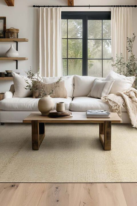 Ethereal Astral Cream 8' x 10' Rug