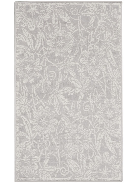 Whimsicle WHS05 Gray 3' x 5' Rug