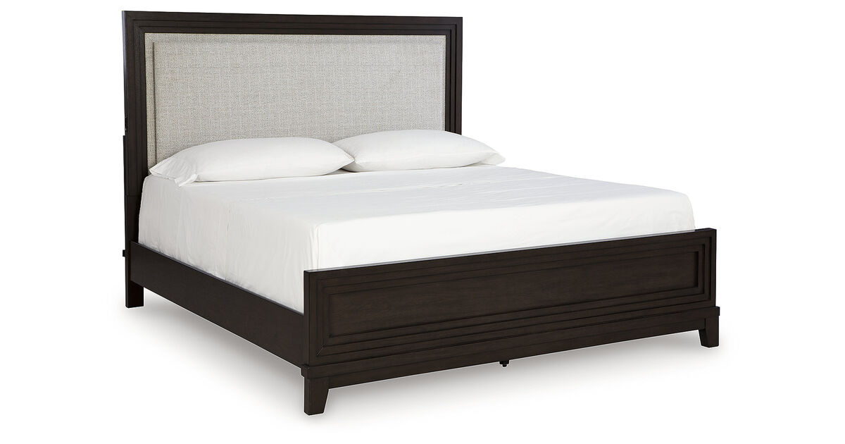 Neymorton Queen Upholstered Panel Bed