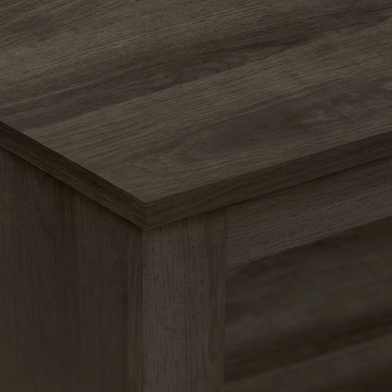 Monarch Specialties I 2514 Tv Stand, 42 Inch, Console, Media Entertainment Center, Storage Shelves, Living Room, Bedroom, Laminate, Brown, Contemporary, Modern