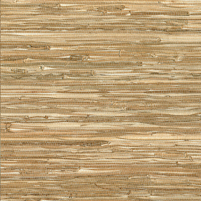 Meho Neutral Grasscloth Wallpaper image number 0