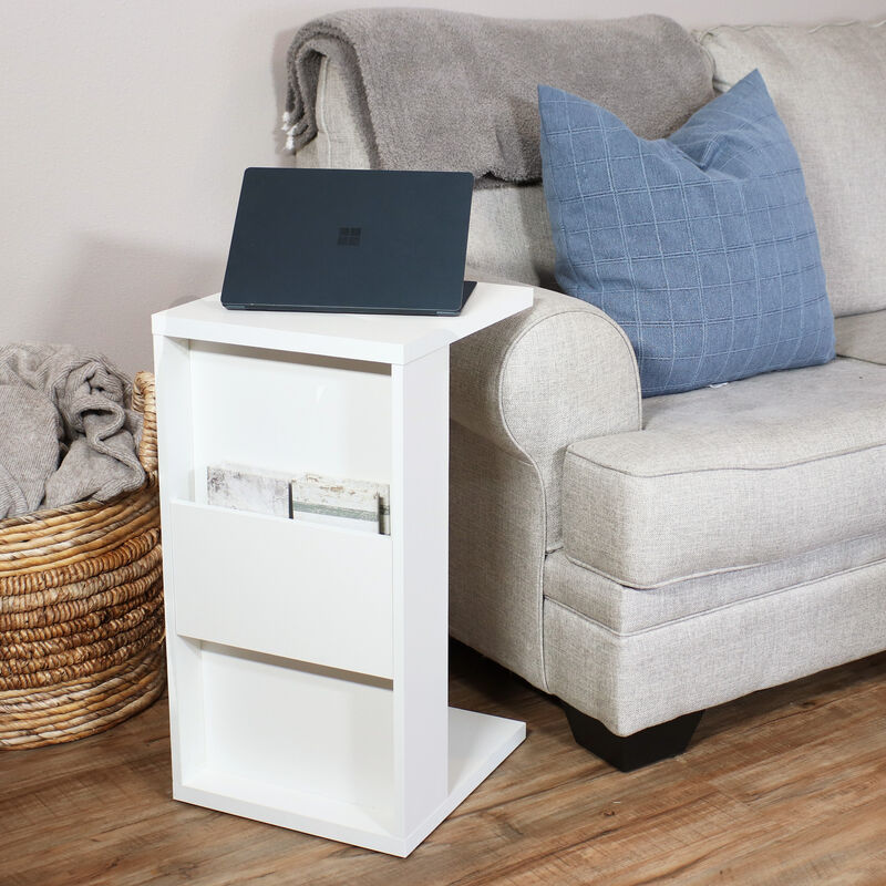Sunnydaze 2-in-1 Multi-Use Accent Side Table