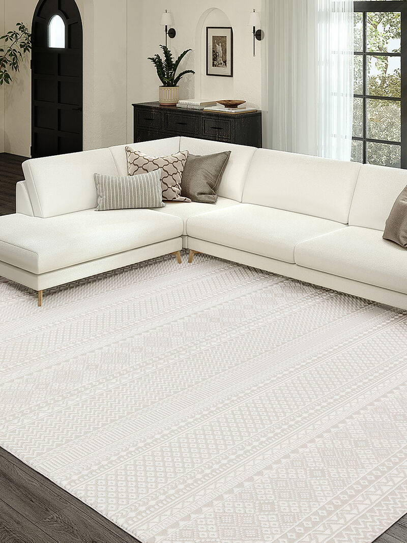 Rhodes RR2 Ivory 3'2" x 5'1" Rug