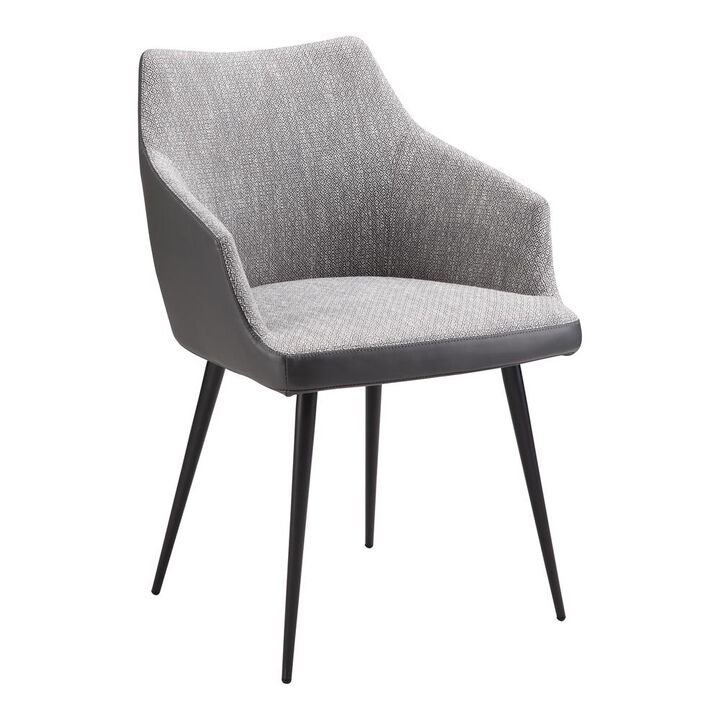 Beckett Grey Molded Dining Chair, Belen Kox