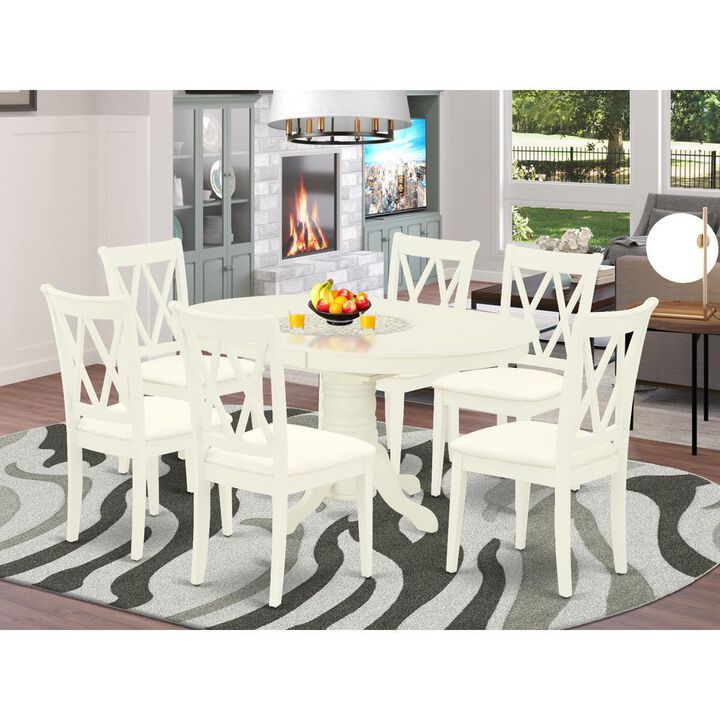 Dining Room Set Linen White