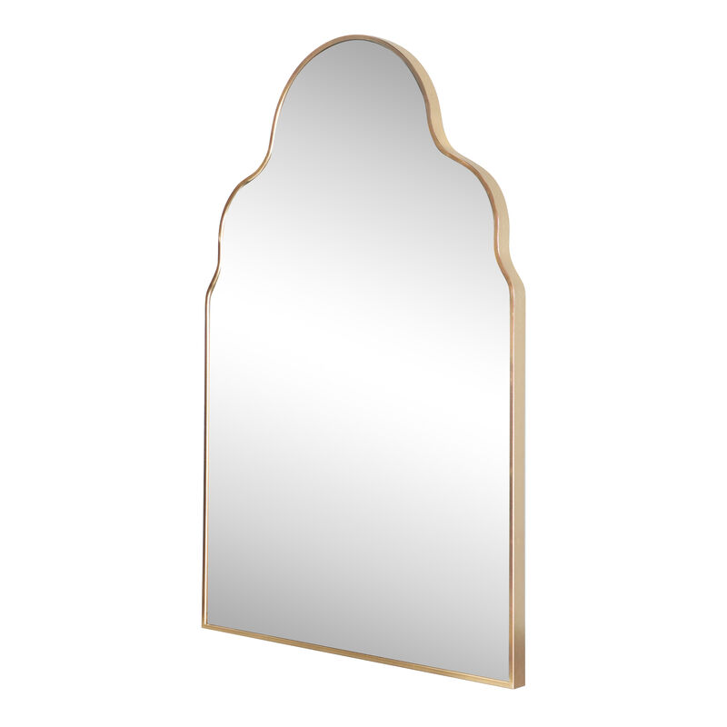 Alora Top Arch Metal Framed Wall Mounted Mirror image number 7