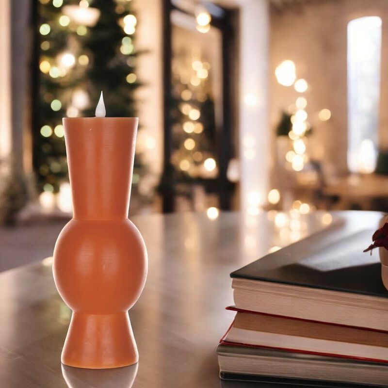 Simplux LED Designer Candle with 4 and 8 Hour Timer for Timed Ambient Lighting (Set of 2)