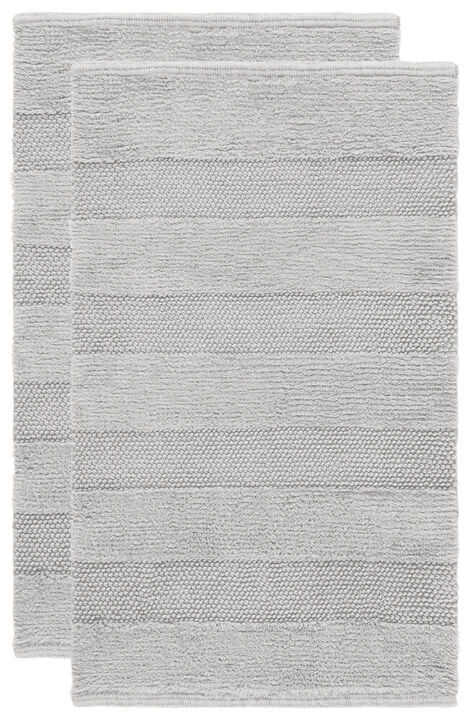 Harper Textured Striated PMB901 Set of 2 Bathmat