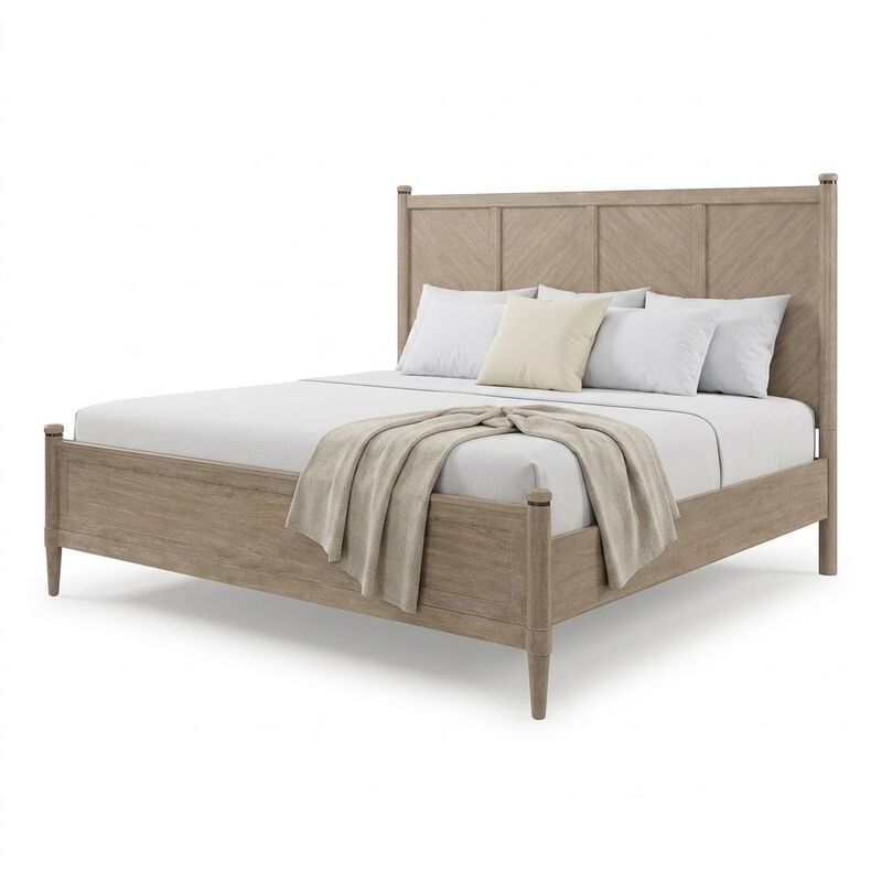 Bernards Wilmington King Lo-Post Bed image number 1