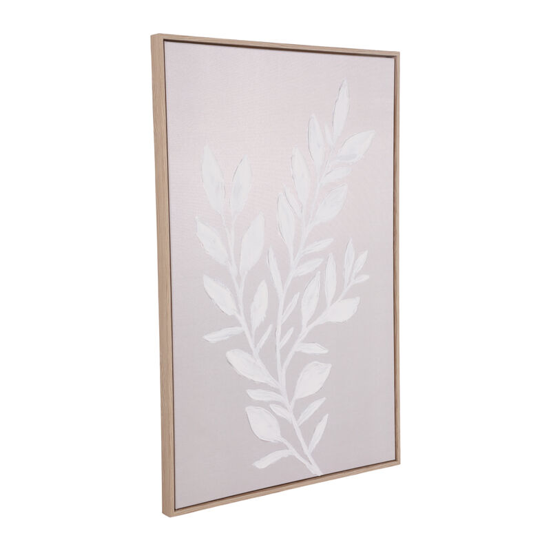 Textured Leaves Wall Art image number 1