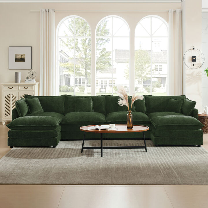 Ponisp U-Shape Sectional Sofa