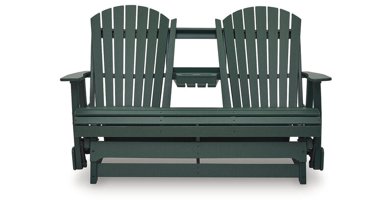 Hyland Wave Outdoor Loveseat Glider image number 0