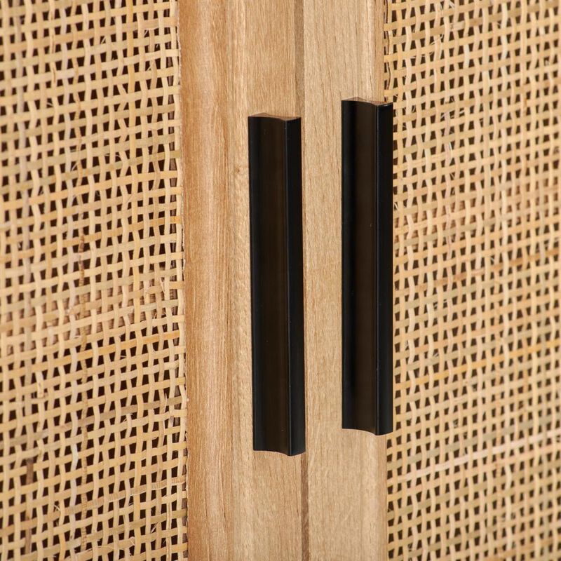 CorLiving Wood Sideboard Buffet, Light Wood