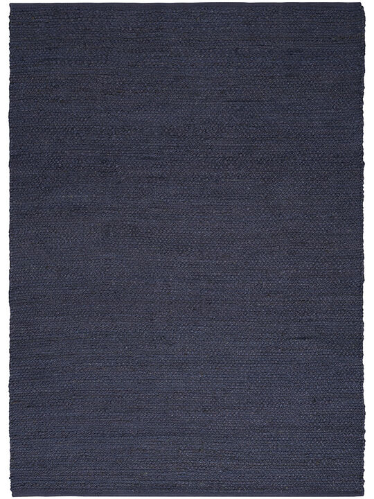 Natural Jute NJT01 Navy 4' x 6' Rug