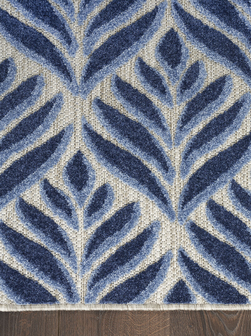Aloha ALH35 Blue 6' x 9' Rug