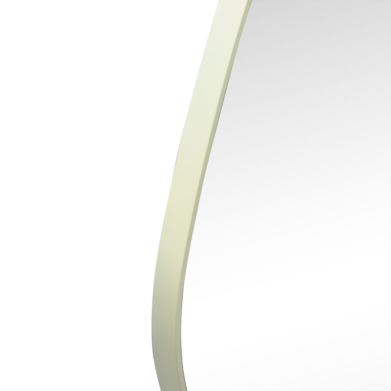 Everly Large Irregular Framed Decorative Wall Mirror