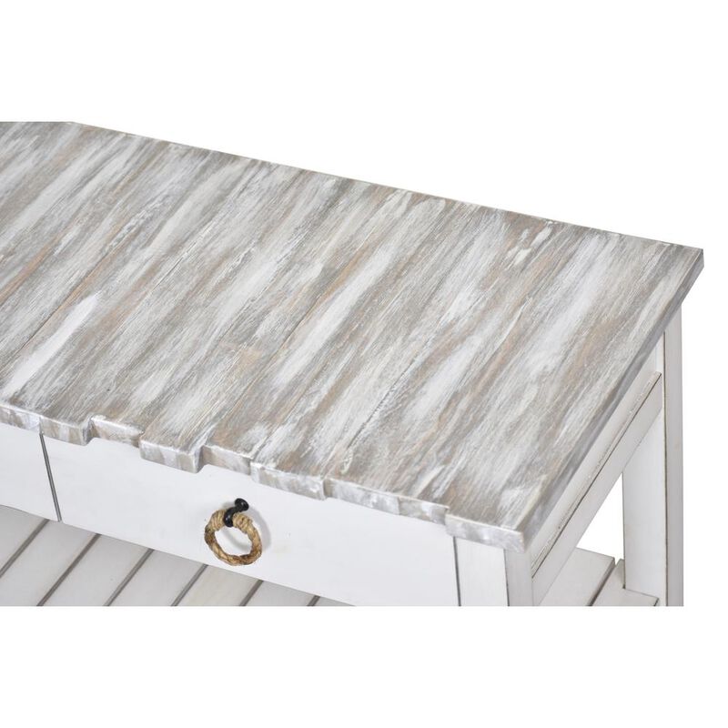 Sea Winds Coastal Furniture Picket Fence Console Table