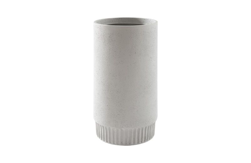 Harvest Medium Planter in Light Grey
