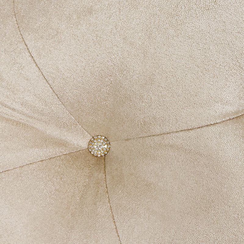 Michael Amini Platine de Royale Accent Bench - Champagne