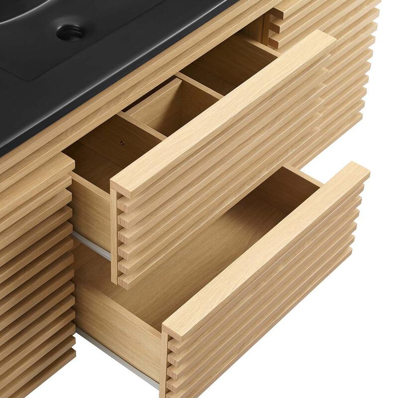 Modway Render 48 Wall-Mount Bathroom Vanity