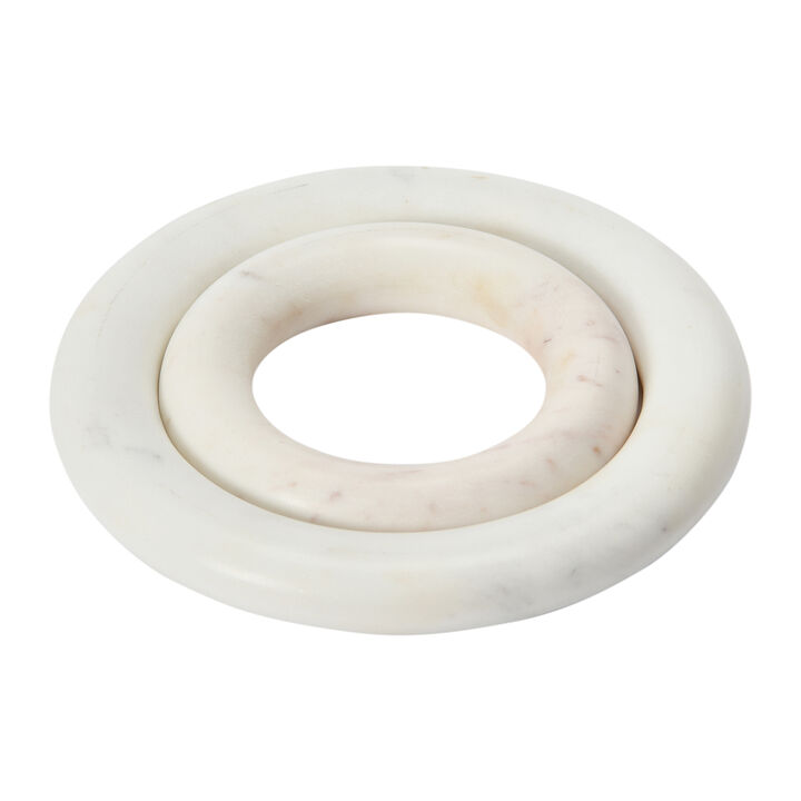 Marble Trivets for Dining Table, Set of 2
