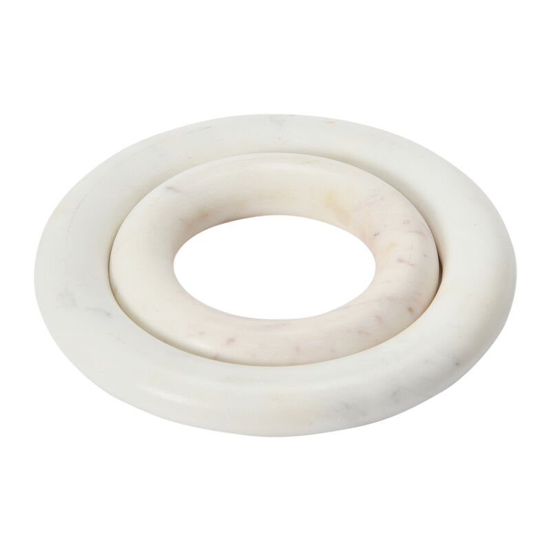 Marble Trivets for Dining Table, Set of 2 image number 0