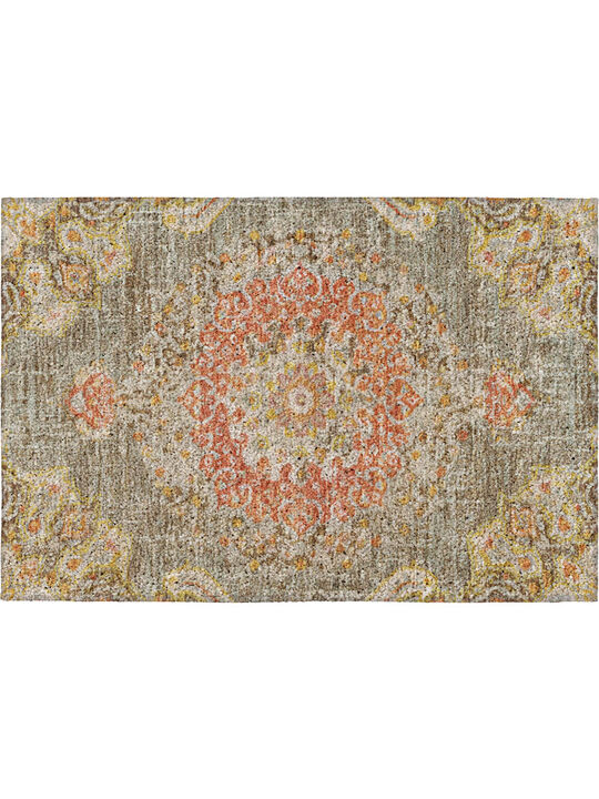 Tabrook TB11 Brown 20" x 30" Rug