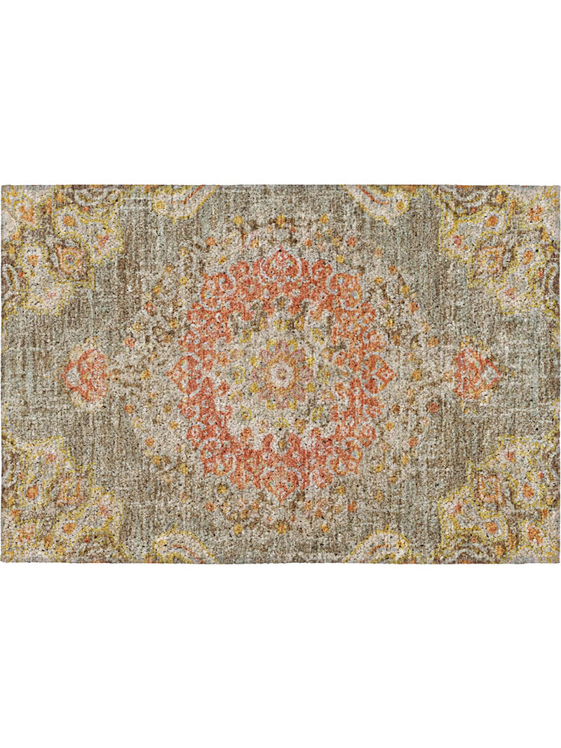 Tabrook TB11 Brown 20" x 30" Rug