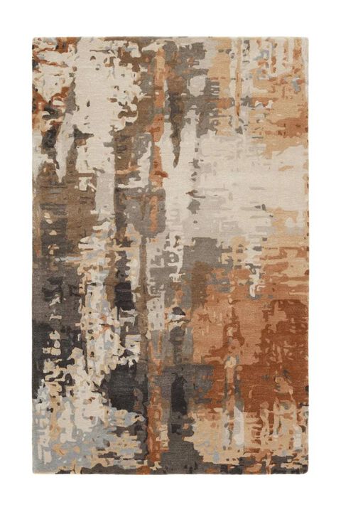 Genesis Matcha Brushed Nickel 9' x 12' Rug