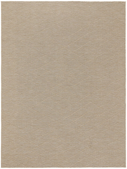 Washable Solutions WSL01 Natural 10' x 14' Rug
