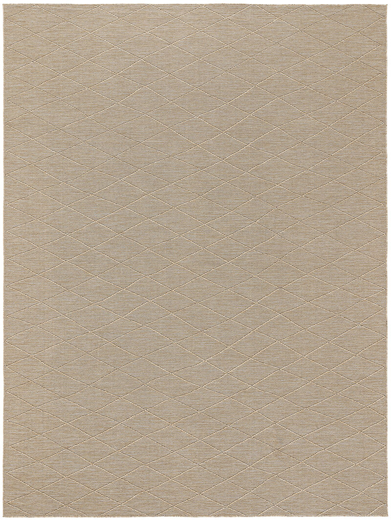 Washable Solutions WSL01 Natural 10' x 14' Rug