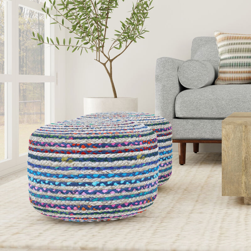 Margo Round Pouf