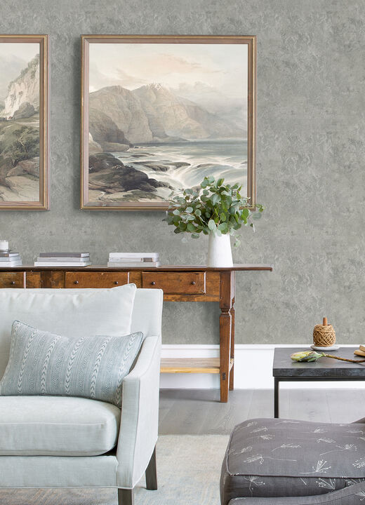 Francesca Pewter Texture Wallpaper