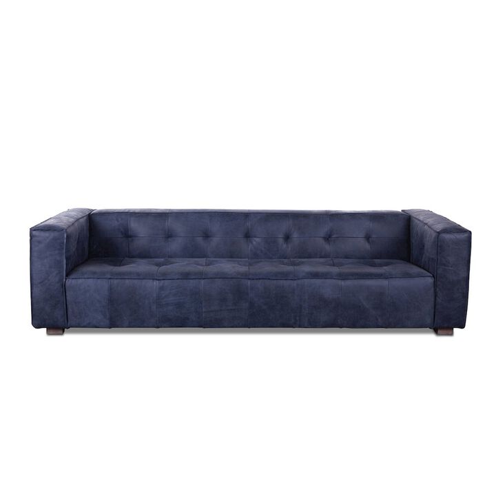 World Interiors Portia Italian Leather Sofa