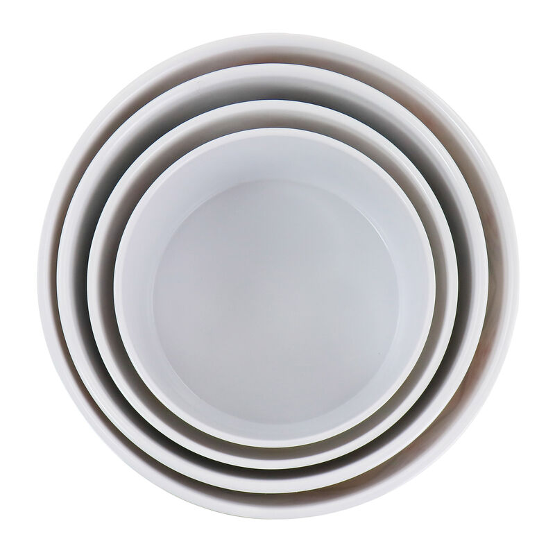 Gibson Home 8 Piece Anaya Round Nesting Food Storage Set