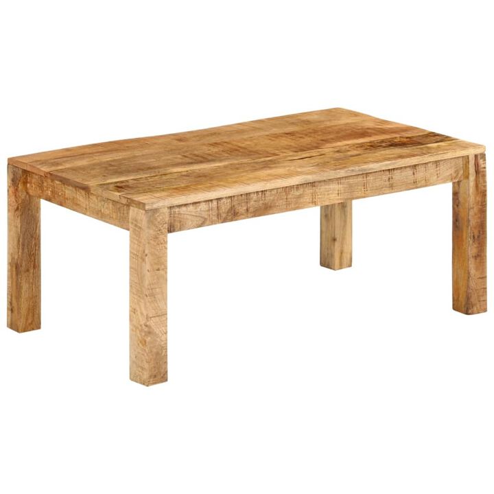vidaXL Coffee Table 39.4x21.7x15.7 Solid Wood Mango