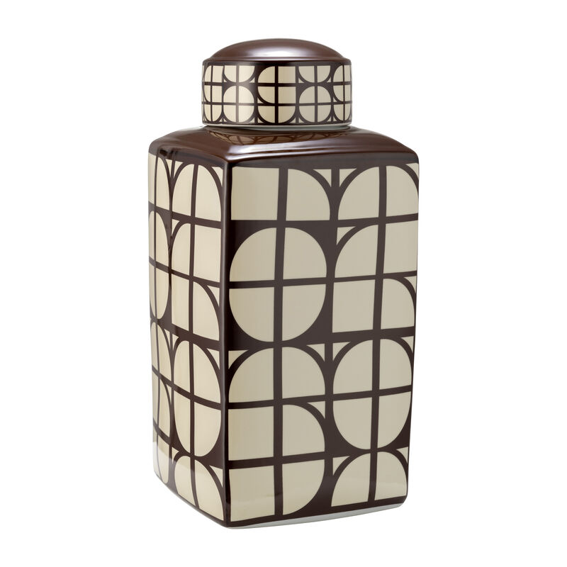 18H Square Jar W/ Lid image number 3