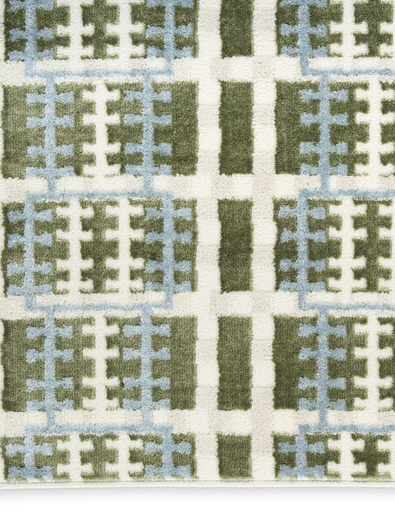 Nordic NRC08 Blue/Green 8' x 10' Rug