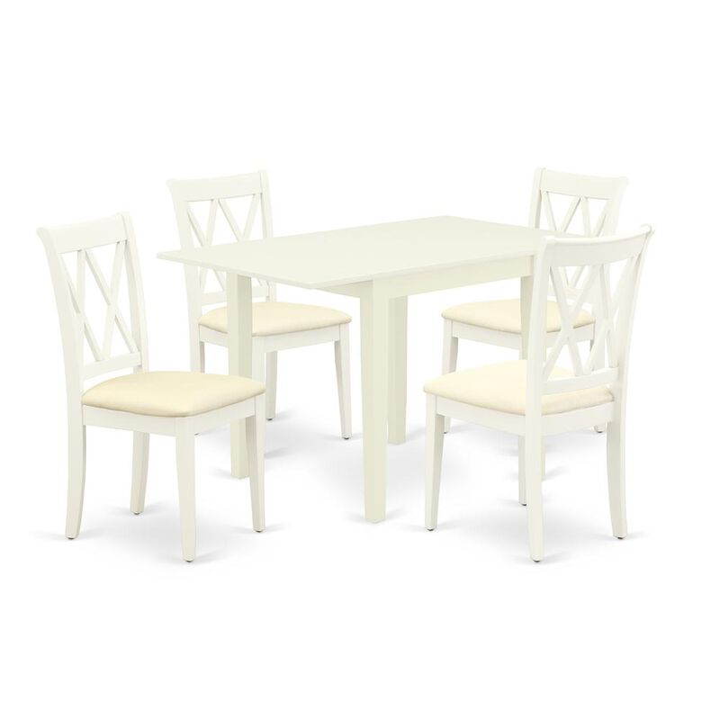 Dining Room Set Linen White