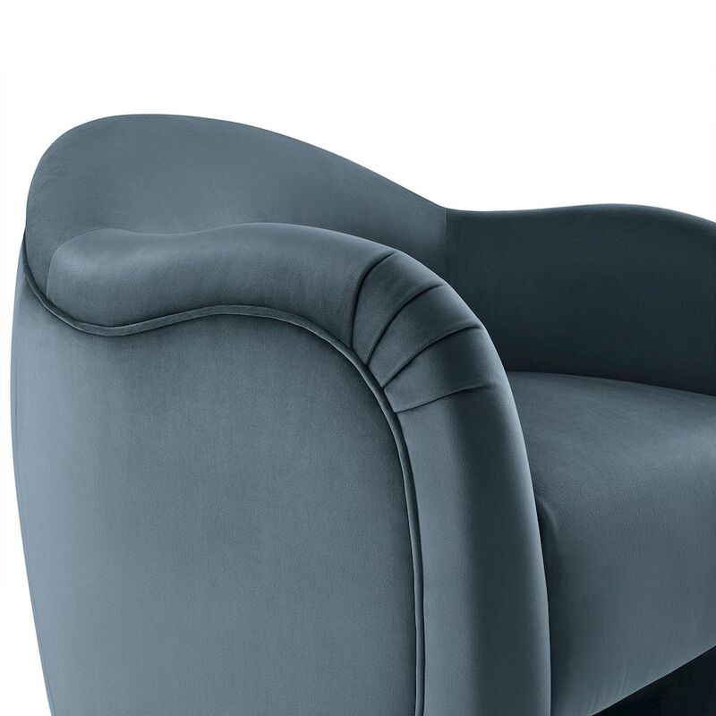 Compose Performance Velvet Accent Chair image number 6